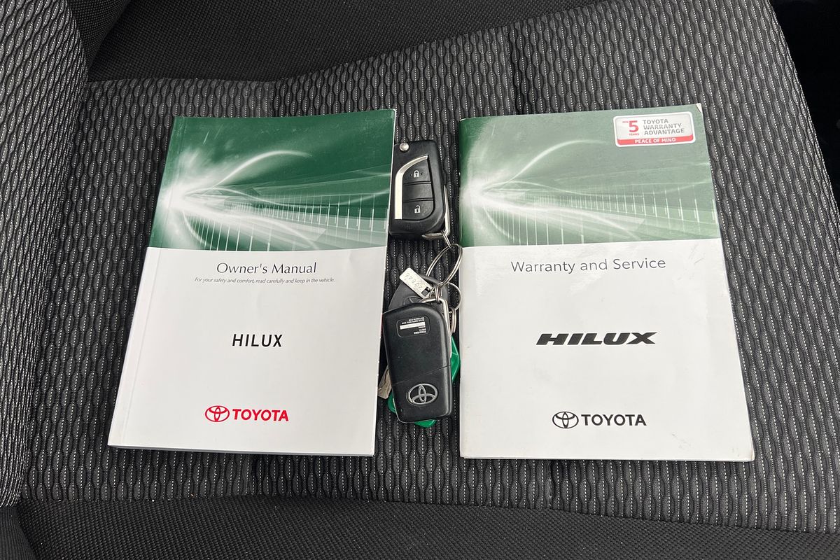 2020 Toyota Hilux Workmate TGN121R Rear Wheel Drive