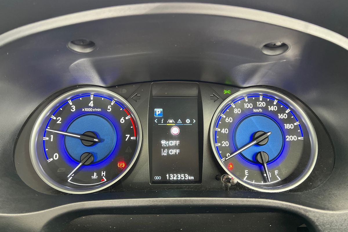 2020 Toyota Hilux Workmate TGN121R Rear Wheel Drive