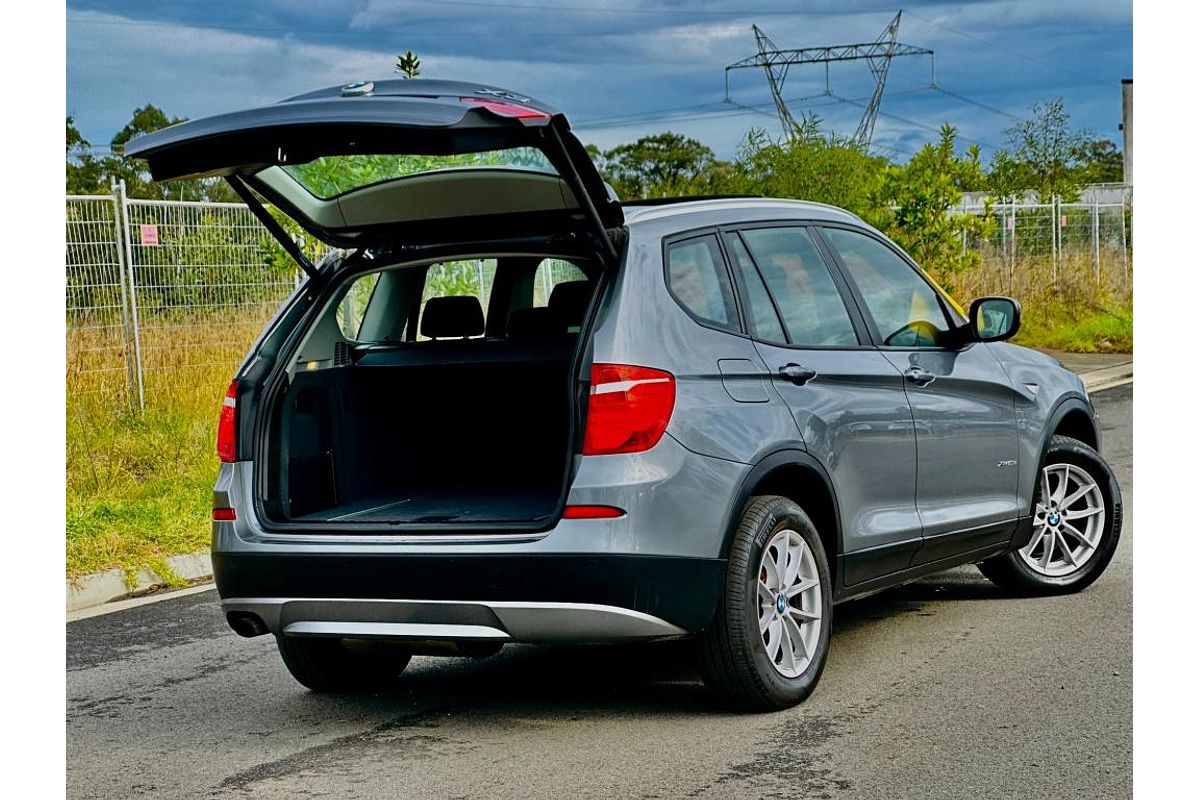 2011 BMW X3 xDrive20d F25 2.0L Turbo Diesel 8 Spd Auto 4WD