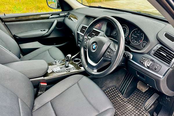 2011 BMW X3 xDrive20d F25 2.0L Turbo Diesel 8 Spd Auto 4WD