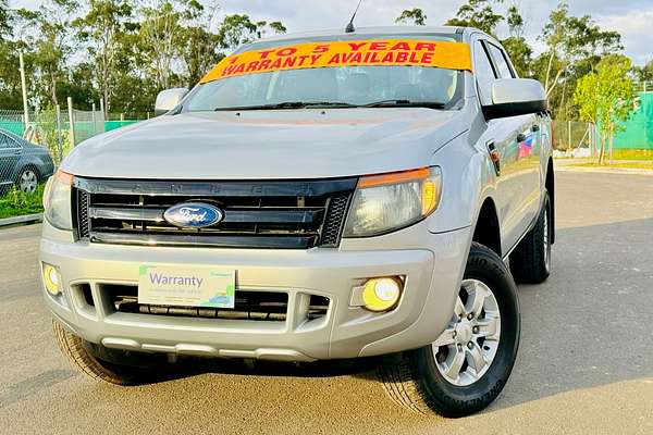 2013 Ford Ranger PX XLS Utility Double Cab 4dr Man 6sp 4x4 3.2DT 4X4 3.2L
