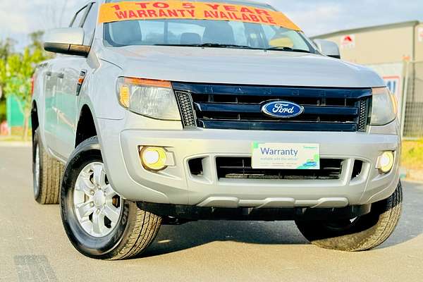 2013 Ford Ranger PX XLS Utility Double Cab 4dr Man 6sp 4x4 3.2DT 4X4 3.2L