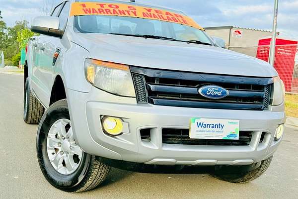 2013 Ford Ranger PX XLS Utility Double Cab 4dr Man 6sp 4x4 3.2DT 4X4 3.2L