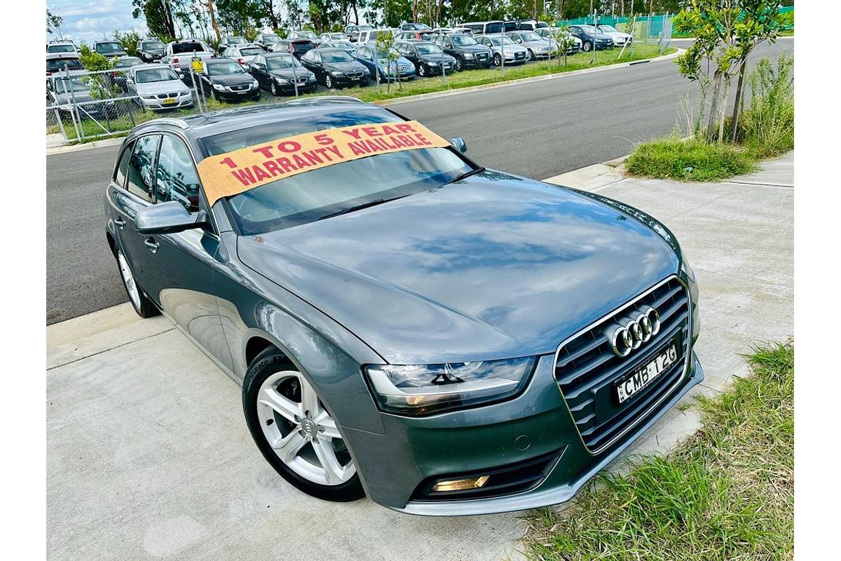 2012 Audi A4 B8 8K Wagon 5dr CVT 8sp 2.0DT Luxury Estate