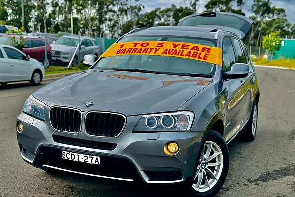 2011 BMW X3 xDrive20d F25 2.0L Turbo Diesel 8 Spd Auto 4WD