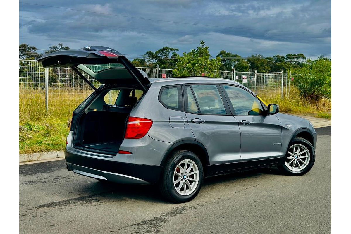 2011 BMW X3 xDrive20d F25 2.0L Turbo Diesel 8 Spd Auto 4WD