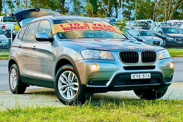 2013 BMW X3 F25 LCI xDrive20d Wagon 5dr Steptronic 8sp 4x4 2.0DT