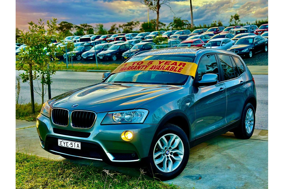 2013 BMW X3 F25 LCI xDrive20d Wagon 5dr Steptronic 8sp 4x4 2.0DT