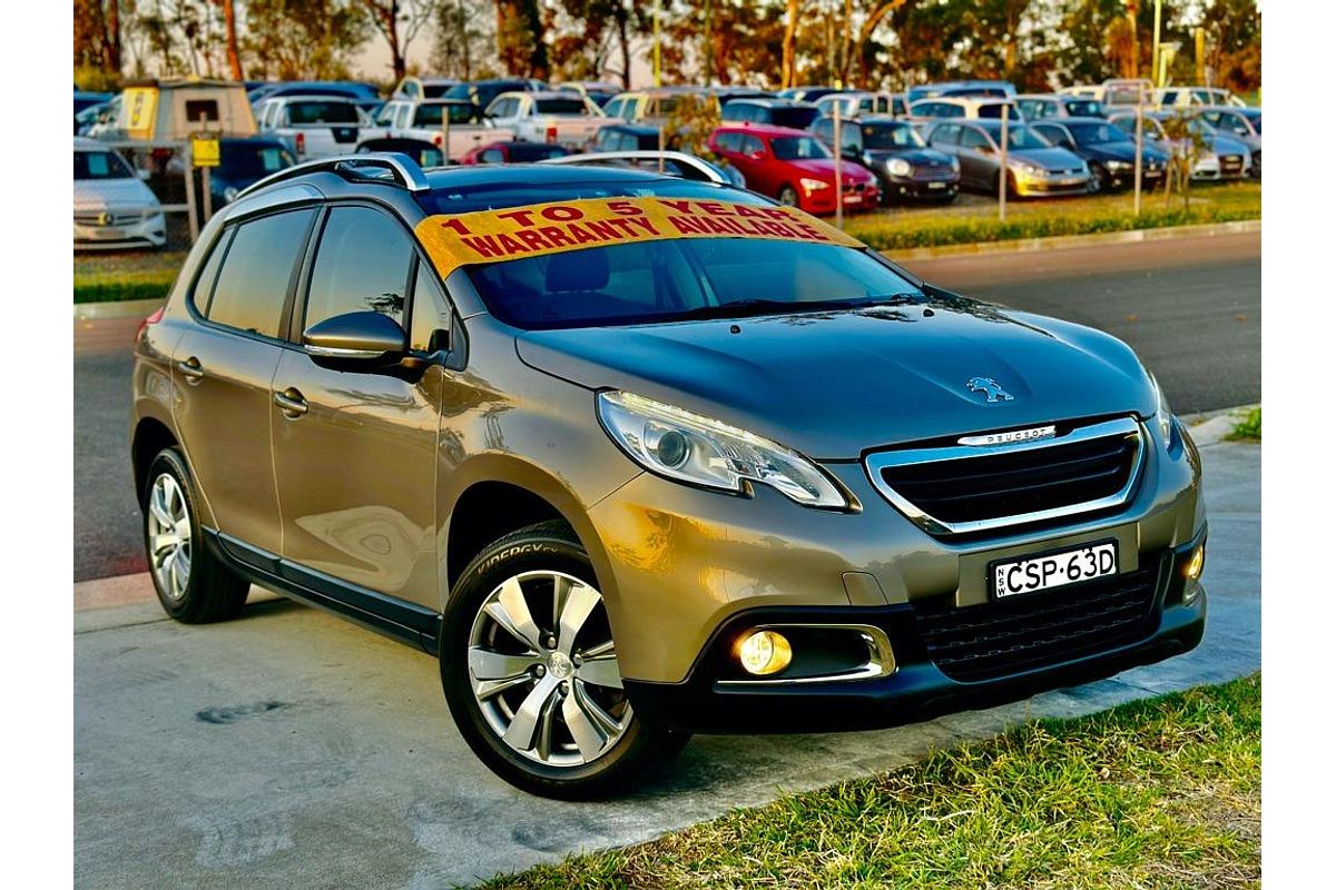 2013 Peugeot 2008 A94 Active Wagon 5dr Spts Auto 4sp 1.6i SUV