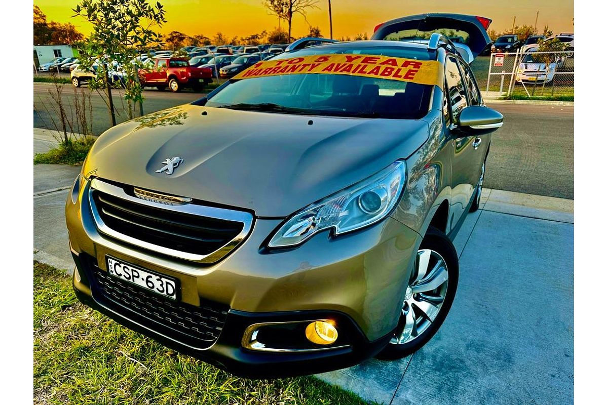 2013 Peugeot 2008 A94 Active Wagon 5dr Spts Auto 4sp 1.6i SUV
