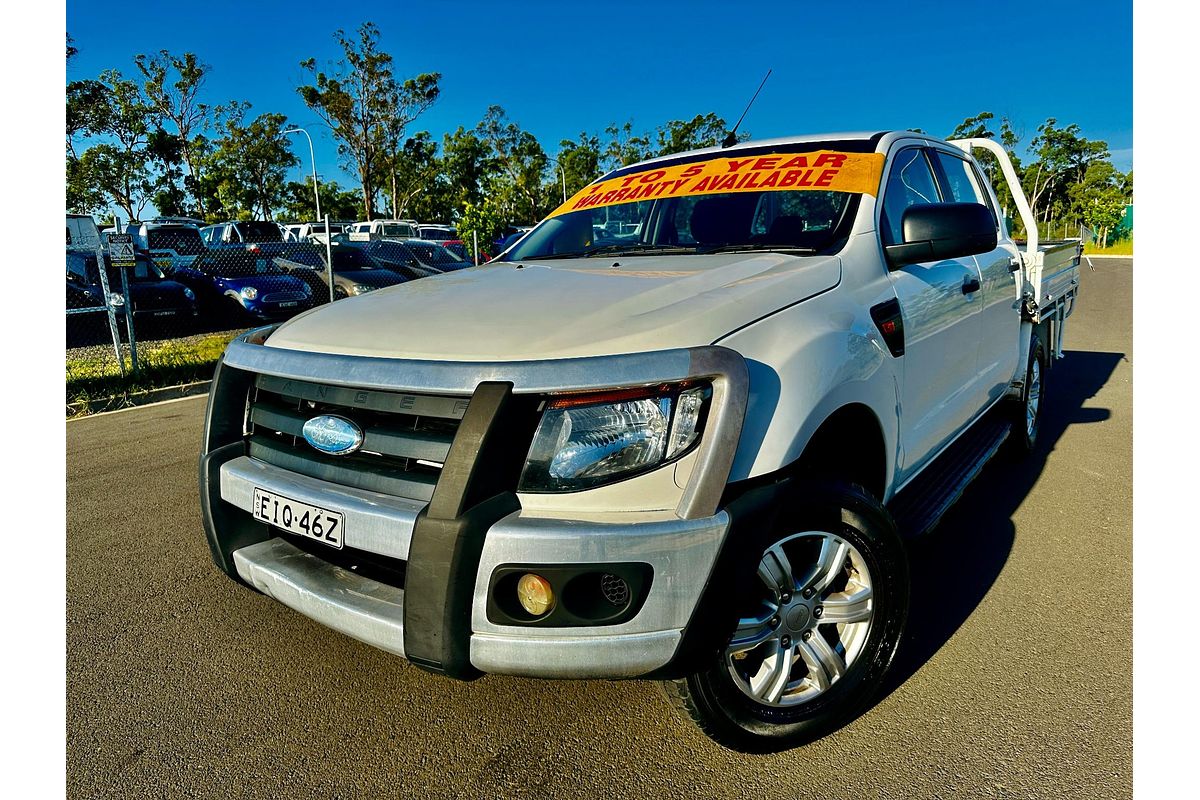 2012 Ford Ranger 4x4 XL PX Turbo Diesel 2.2L Dual Cab 6 Spd Manual 4X4 2.2L