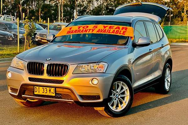 2011 BMW X3 xDrive20d F25 4x4 2.0L 8 Spd Auto Turbo Diesel