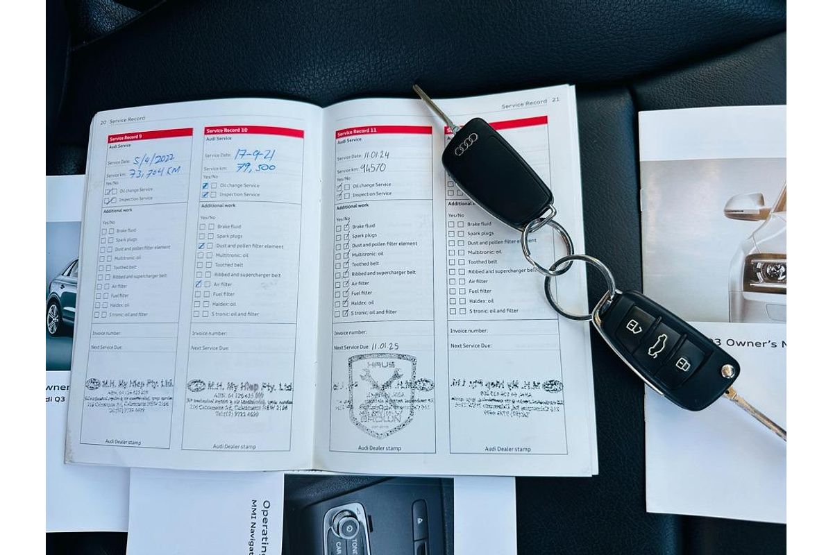 2014 Audi Q3 2.0 TFSI QUATTRO (125kW) 8U MY14