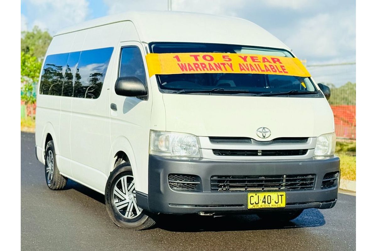 2010 Toyota HIACE COMMUTER TRH223R MY11 UPGRADE
