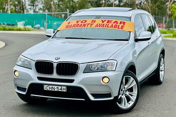 2012 BMW X3 xDRIVE20d F25 MY13 2.0L 8 SPD Auto 4x4