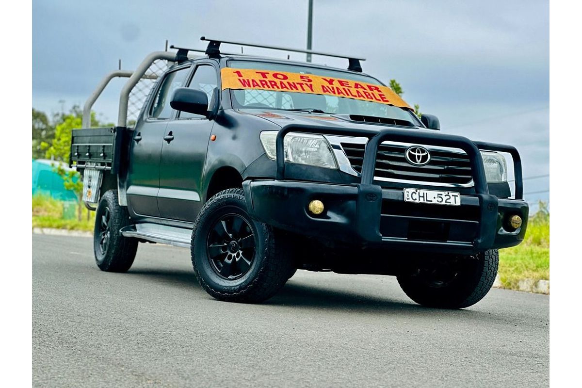 2012 Toyota Hilux SR 4x4 KUN26R 3.0L Turbo Diesel Ute 4X4