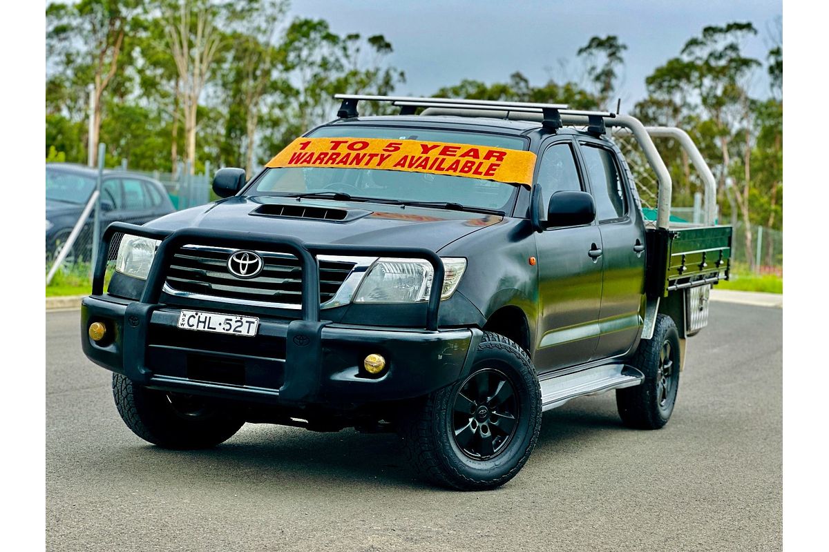 2012 Toyota Hilux SR 4x4 KUN26R 3.0L Turbo Diesel Ute 4X4