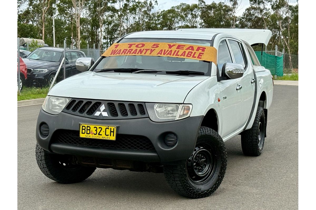 2009 Mitsubishi Triton GLX ML MY09 2.4L Petrol Dual Cab Ute