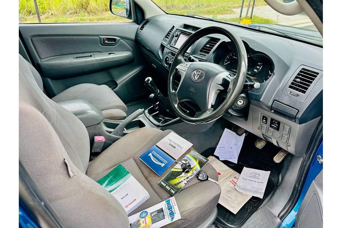 2012 Toyota Hilux SR 4x4 KUN26R 3.0L Turbo Diesel Ute 4X4