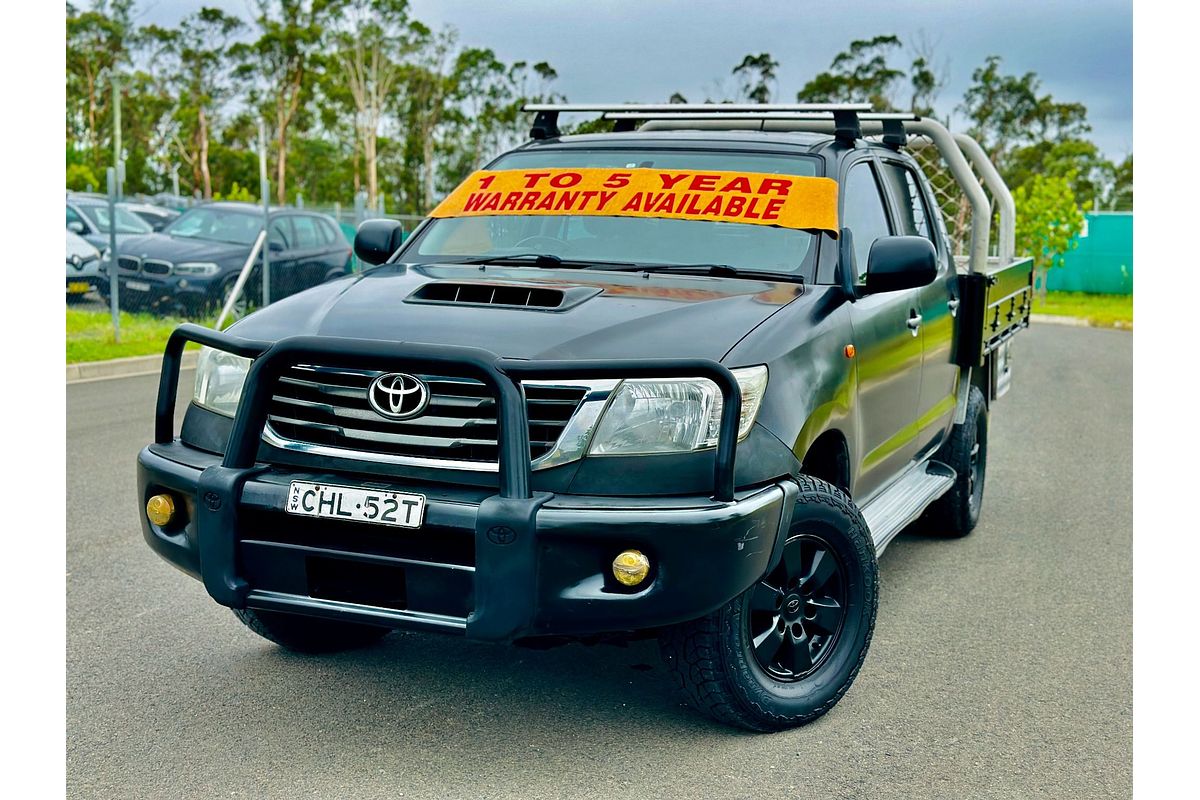 2012 Toyota Hilux SR 4x4 KUN26R 3.0L Turbo Diesel Ute 4X4