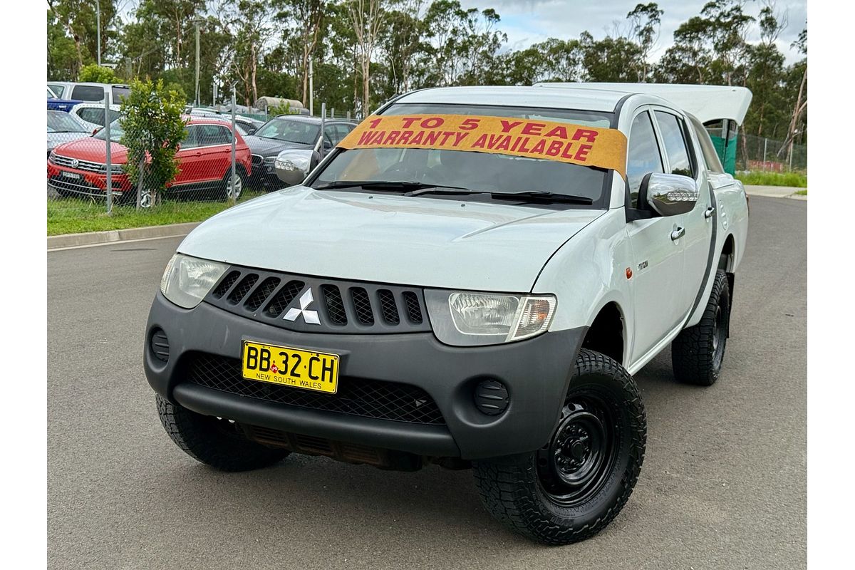 2009 Mitsubishi Triton GLX ML MY09 2.4L Petrol Dual Cab Ute