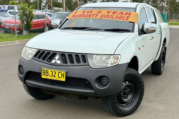 2009 Mitsubishi Triton GLX ML MY09 2.4L Petrol Dual Cab Ute