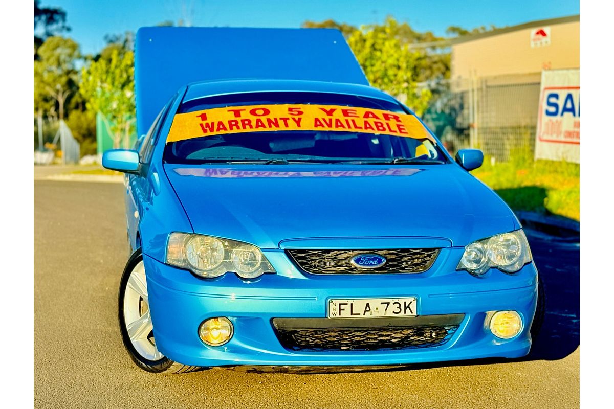 2005 Ford FALCON XR6T BA MKII REAR WHEEL DRIVE