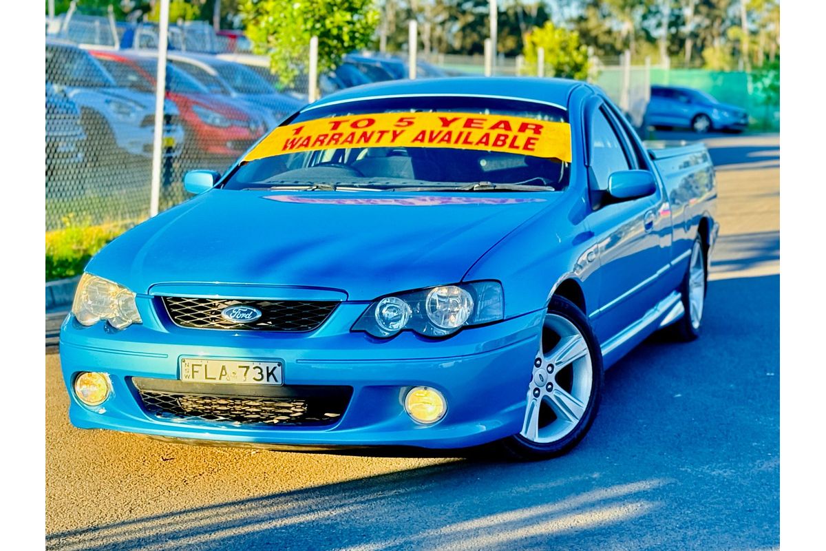 2005 Ford FALCON XR6T BA MKII REAR WHEEL DRIVE
