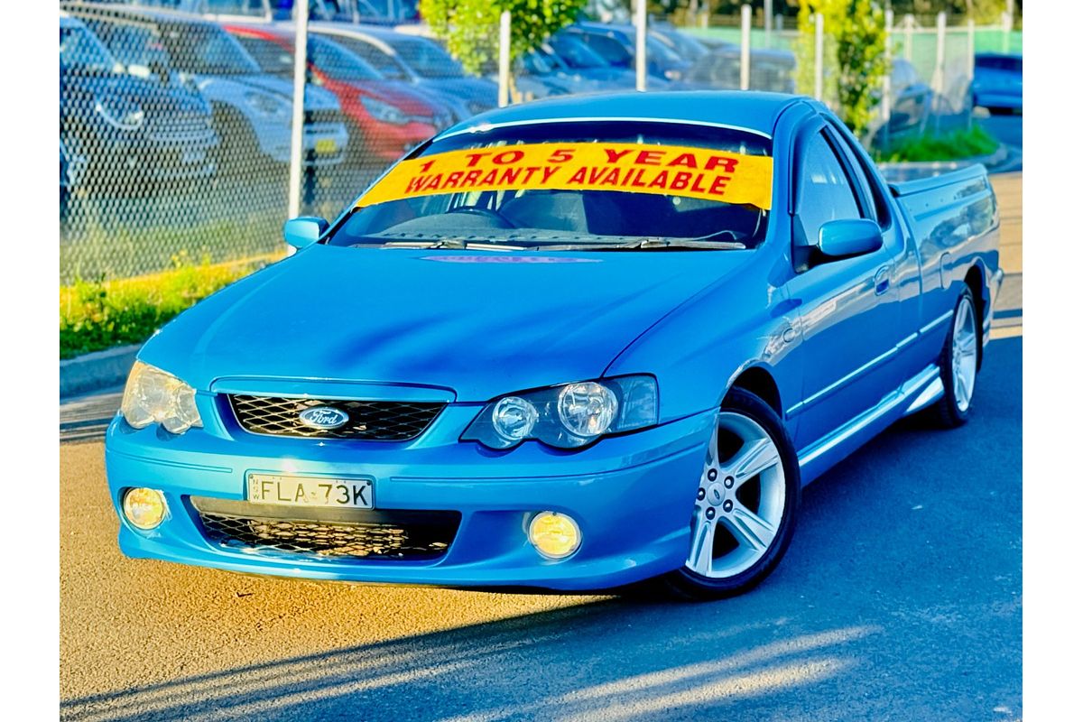 2005 Ford FALCON XR6T BA MKII REAR WHEEL DRIVE