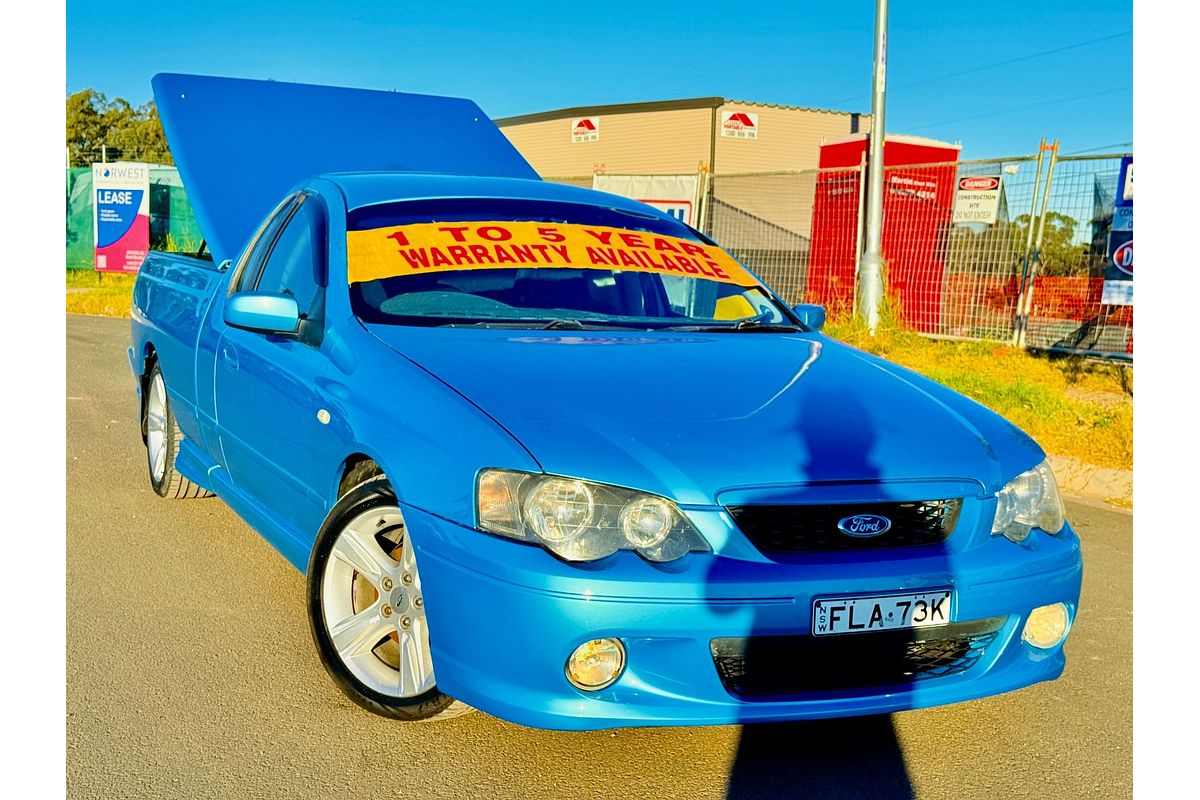 2005 Ford FALCON XR6T BA MKII REAR WHEEL DRIVE
