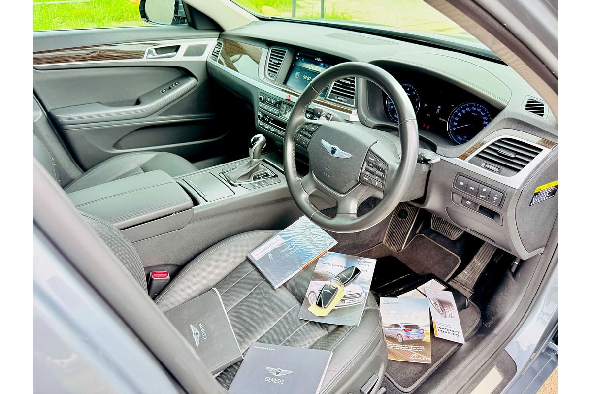 2016 Hyundai Genesis DH 3.8L V6 8 Spd Auto Luxury Saloon