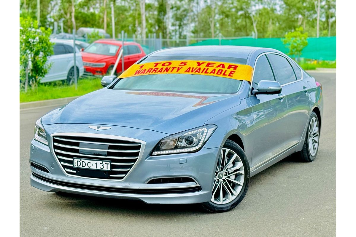 2016 Hyundai Genesis DH 3.8L V6 8 Spd Auto Luxury Saloon