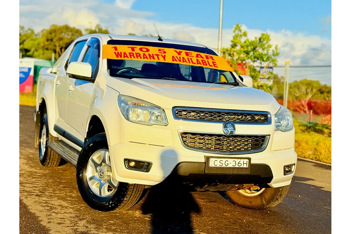 2014 Holden Colorado LT 4x4 RG MY14 Turbo Diesel Dual Cab 4X4