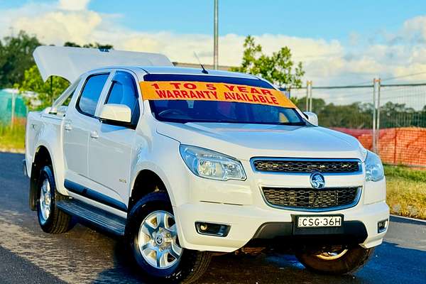 2014 Holden Colorado LT 4x4 RG MY14 Turbo Diesel Dual Cab 4X4