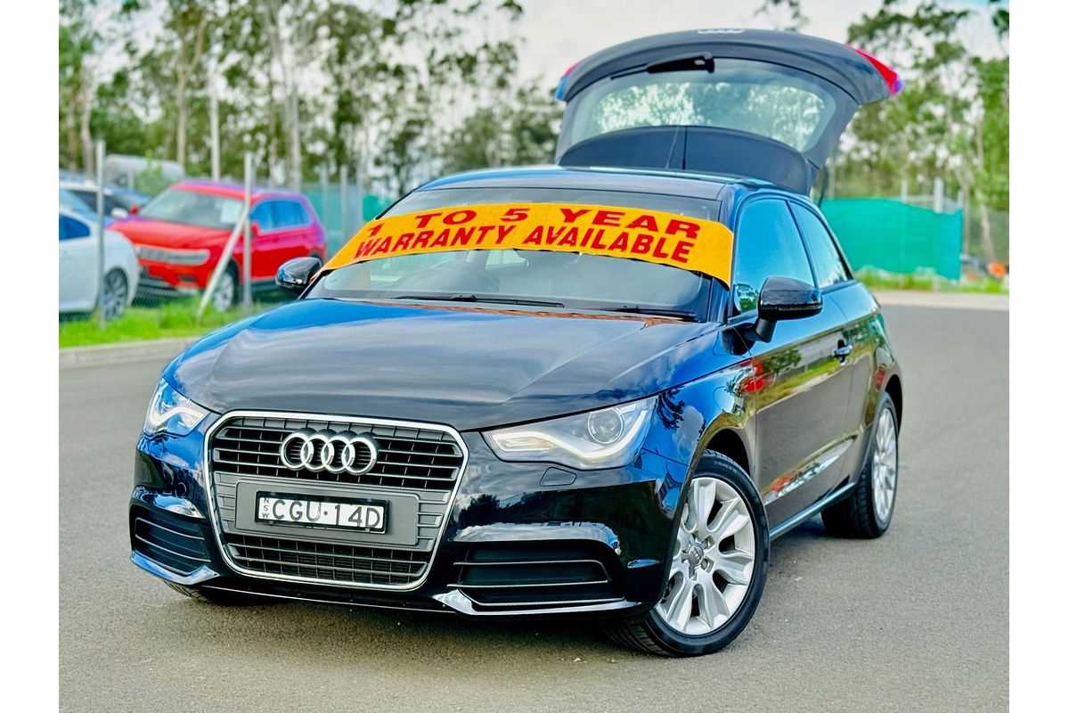 2012 Audi A1 SPORTBACK 1.4L TFSI ATTRACTION 8X MY12 Auto