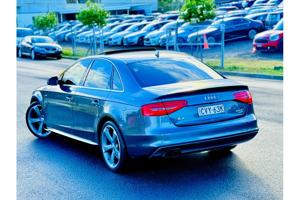 2014 Audi A4 2.0L Turbo TFSI S-LINE QUATTRO B8 8K MY14 Update