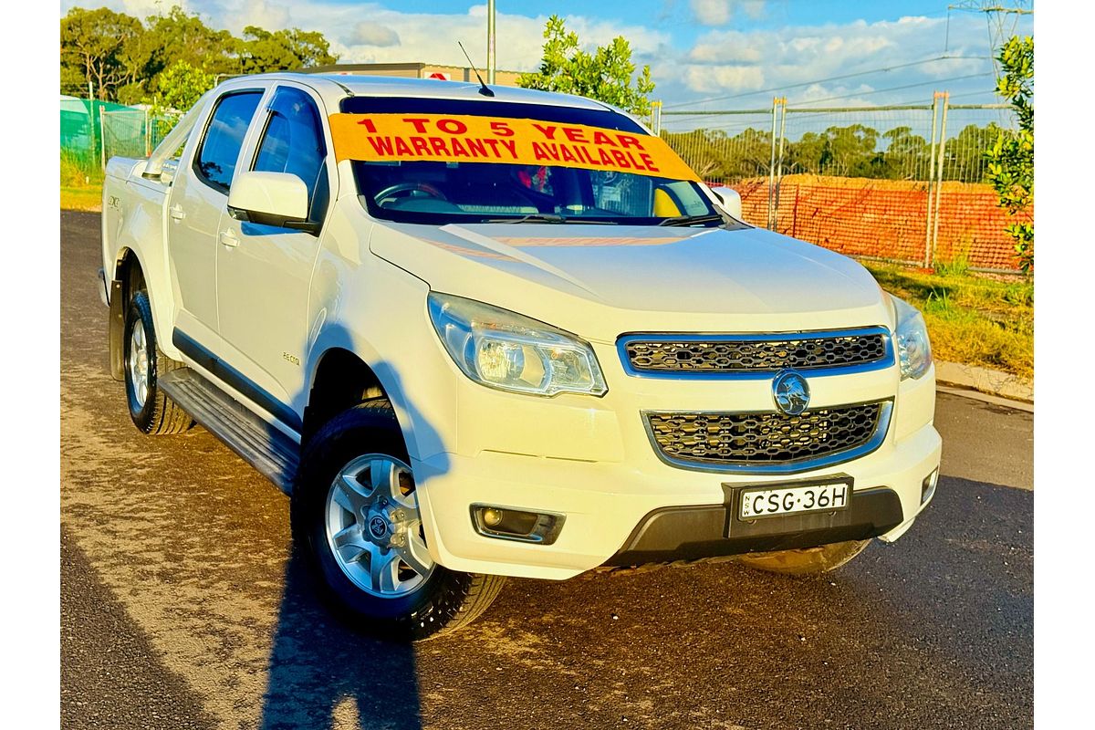 2014 Holden Colorado LT 4x4 RG MY14 Turbo Diesel Dual Cab 4X4