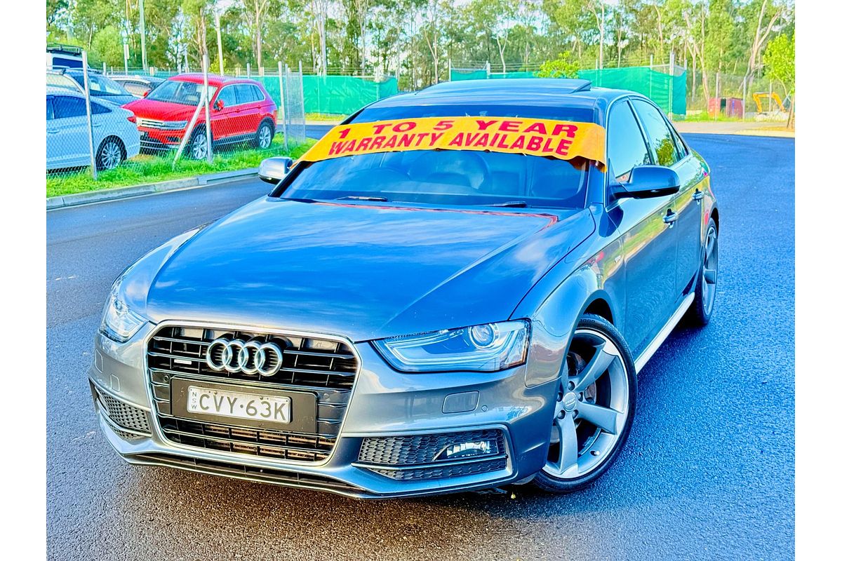 2014 Audi A4 2.0L Turbo TFSI S-LINE QUATTRO B8 8K MY14 Update