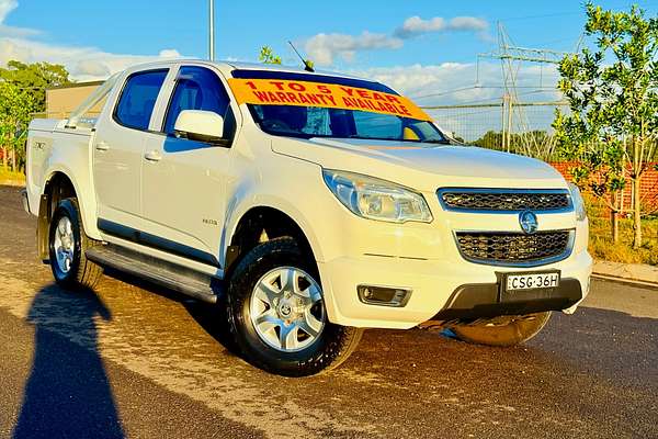 2014 Holden Colorado LT 4x4 RG MY14 Turbo Diesel Dual Cab 4X4