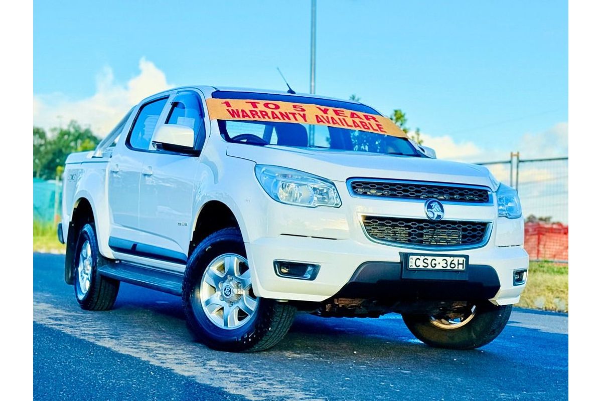 2014 Holden Colorado LT 4x4 RG MY14 Turbo Diesel Dual Cab 4X4
