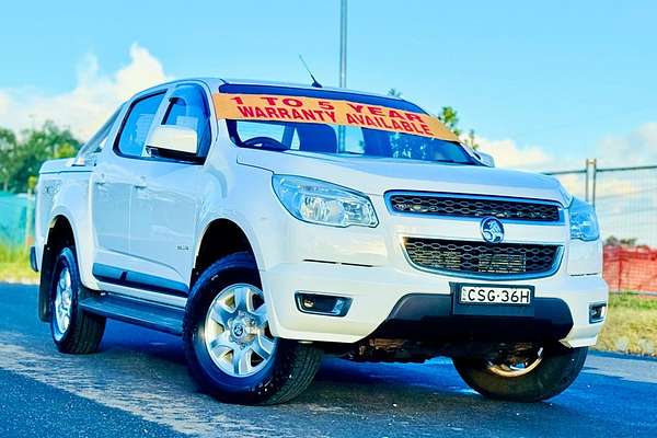 2014 Holden Colorado LT 4x4 RG MY14 Turbo Diesel Dual Cab 4X4
