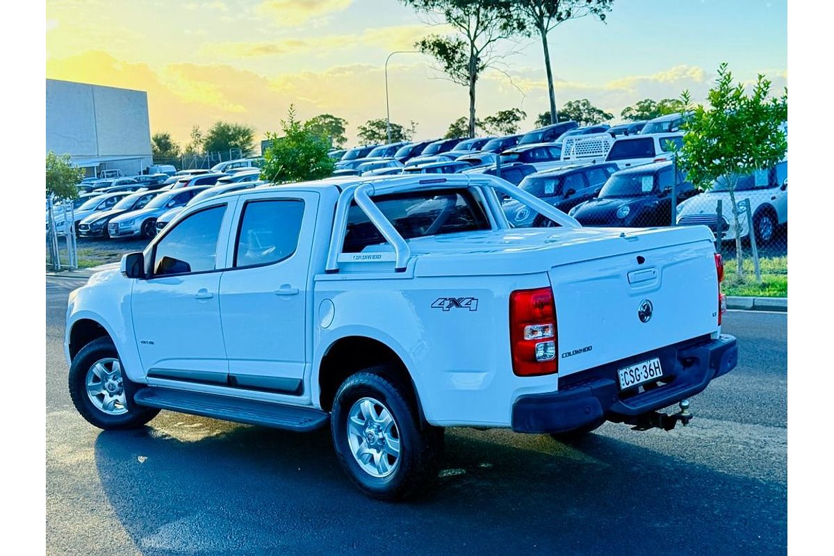 2014 Holden Colorado LT 4x4 RG MY14 Turbo Diesel Dual Cab 4X4