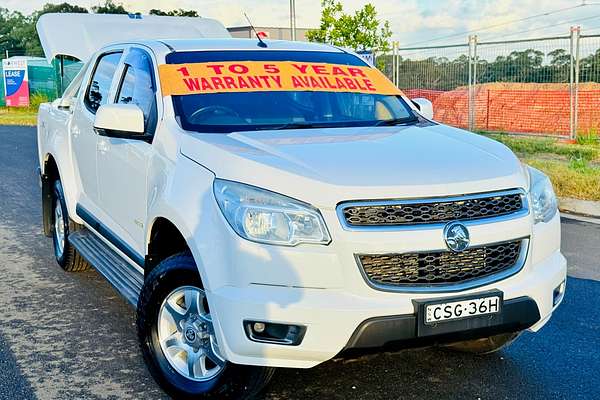 2014 Holden Colorado LT 4x4 RG MY14 Turbo Diesel Dual Cab 4X4