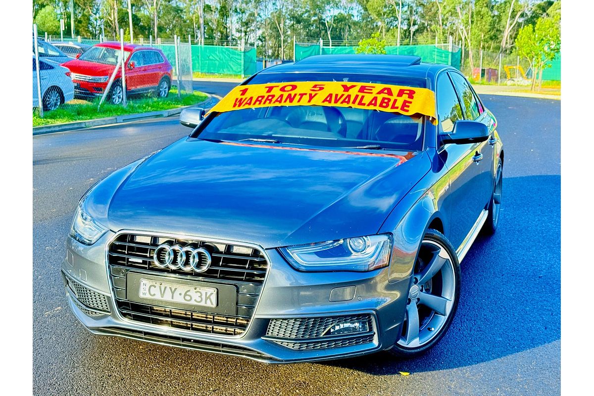 2014 Audi A4 2.0L Turbo TFSI S-LINE QUATTRO B8 8K MY14 Update