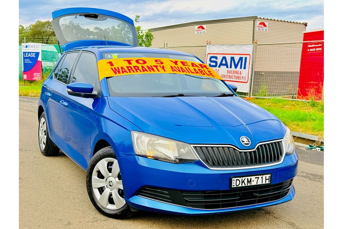 2016 SKODA FABIA 81 TSI NJ