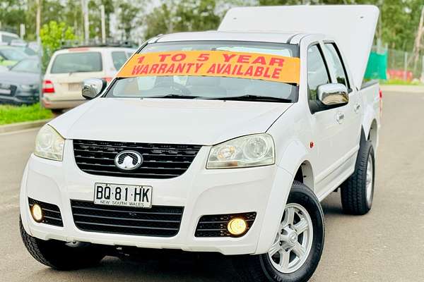 2012 Great Wall V200 (4x2) K2 REAR WHEEL DRIVE
