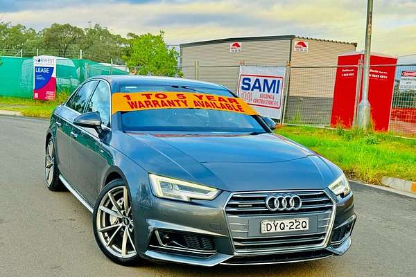 2018 Audi A4 2.0L TFSI QUATTRO 4x4 S TRONIC S Line F4 MY18