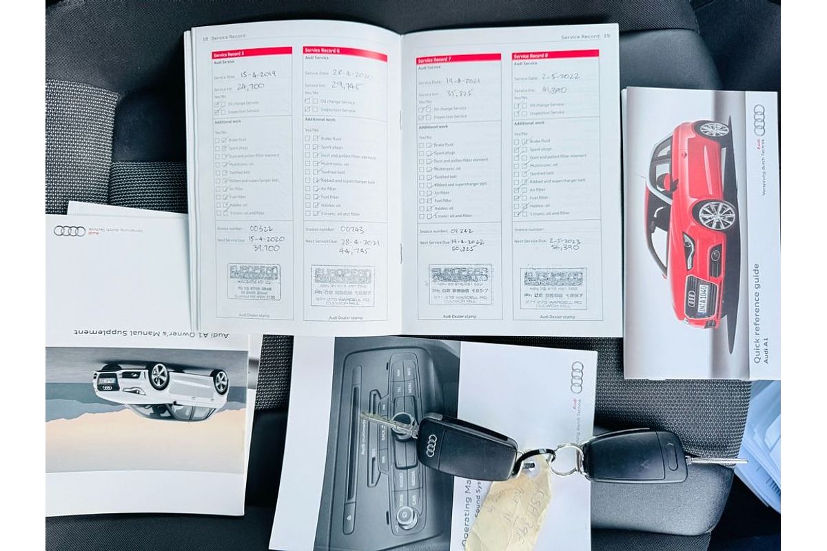 2014 Audi A1 SPORTBACK 1.4L TFSI AMBITION 8X MY14 hatch