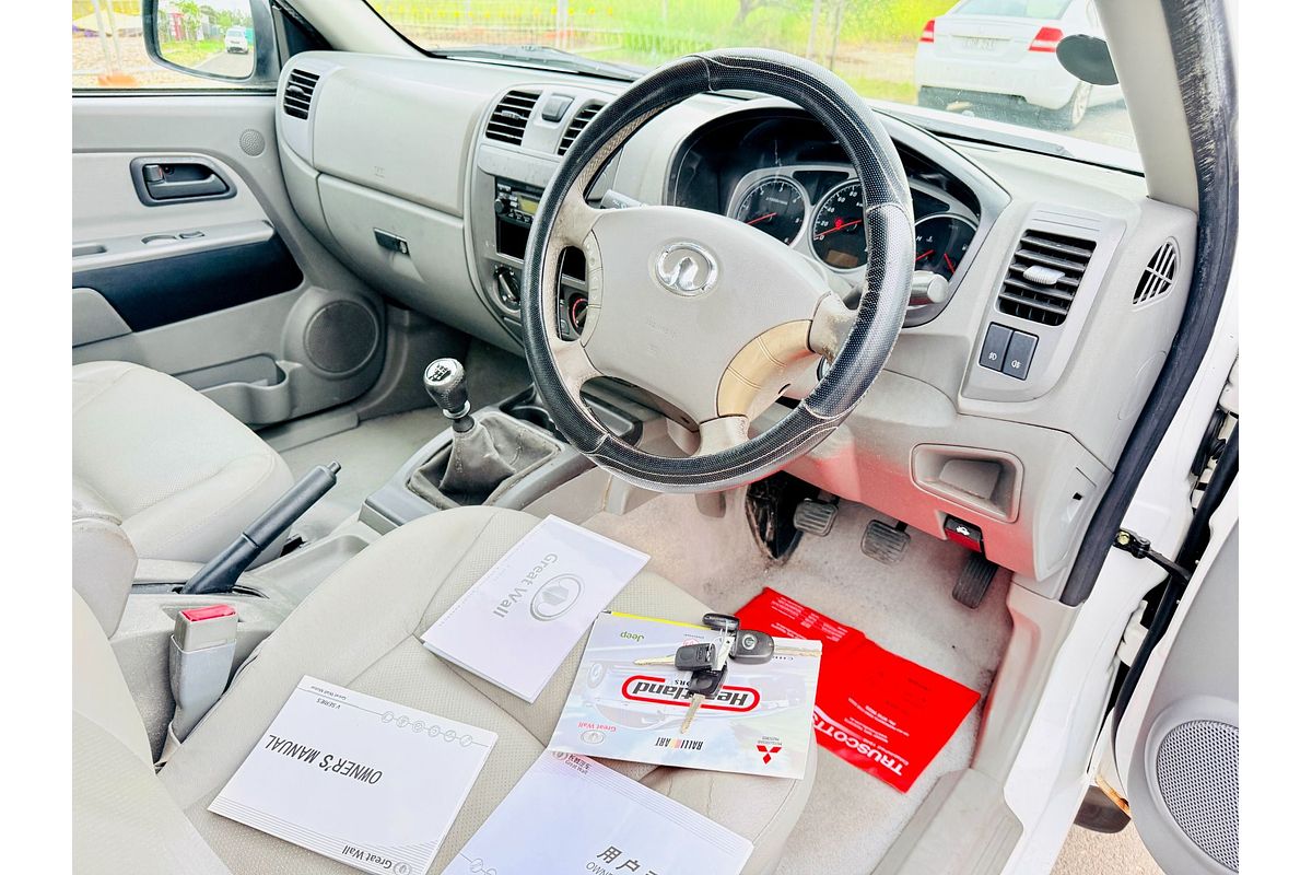 2012 Great Wall V200 (4x2) K2 REAR WHEEL DRIVE