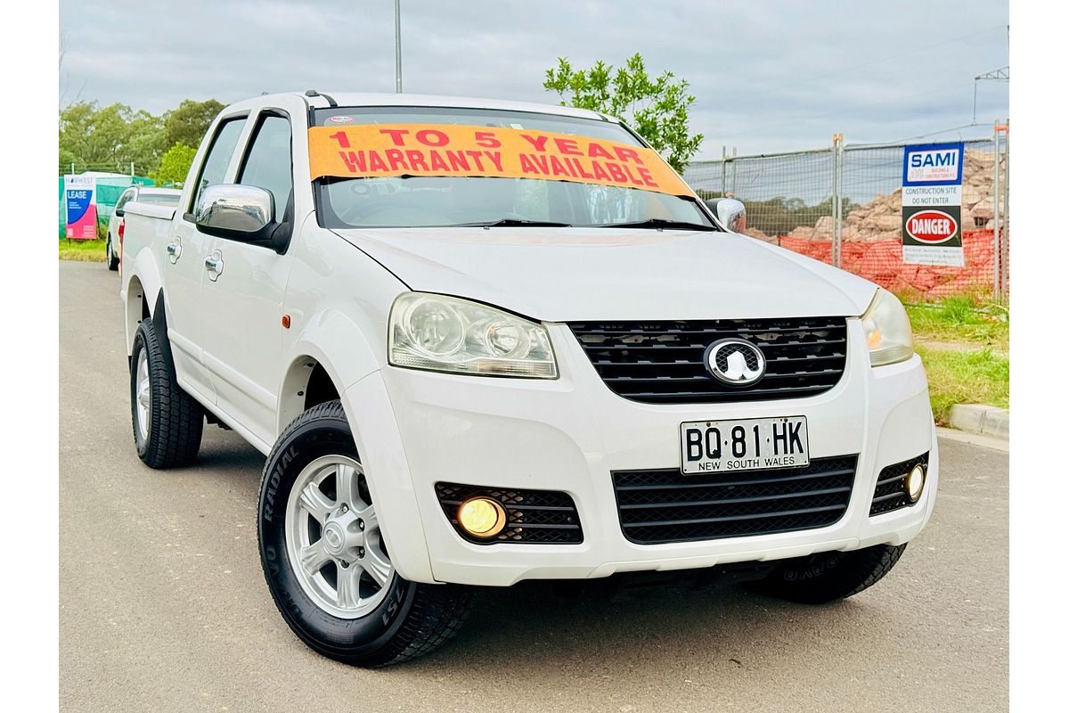 2012 Great Wall V200 (4x2) K2 REAR WHEEL DRIVE